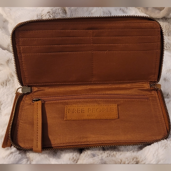 Free People Leather Clutch Wallet - Picture 2 of 5